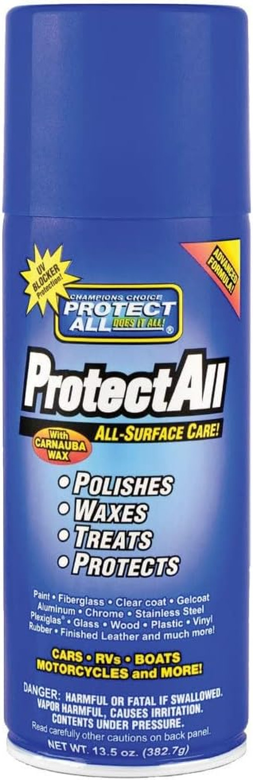 All-Surface Care – Cleaner, Wax, Polisher and Protector – Interior and Exterior
