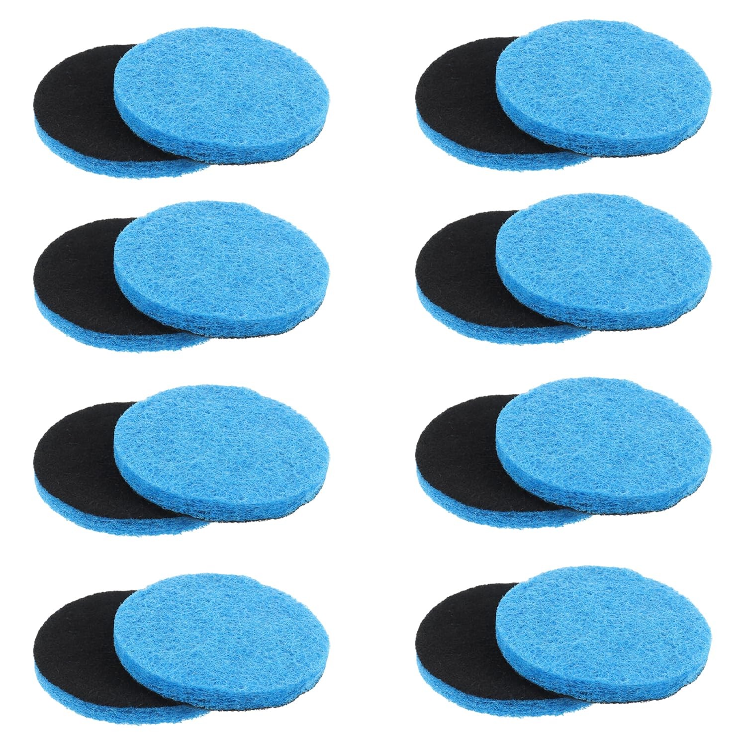 16pcs Microfibre Pads Power Scrubber Pads Set Electric Scrubber Replacement S…