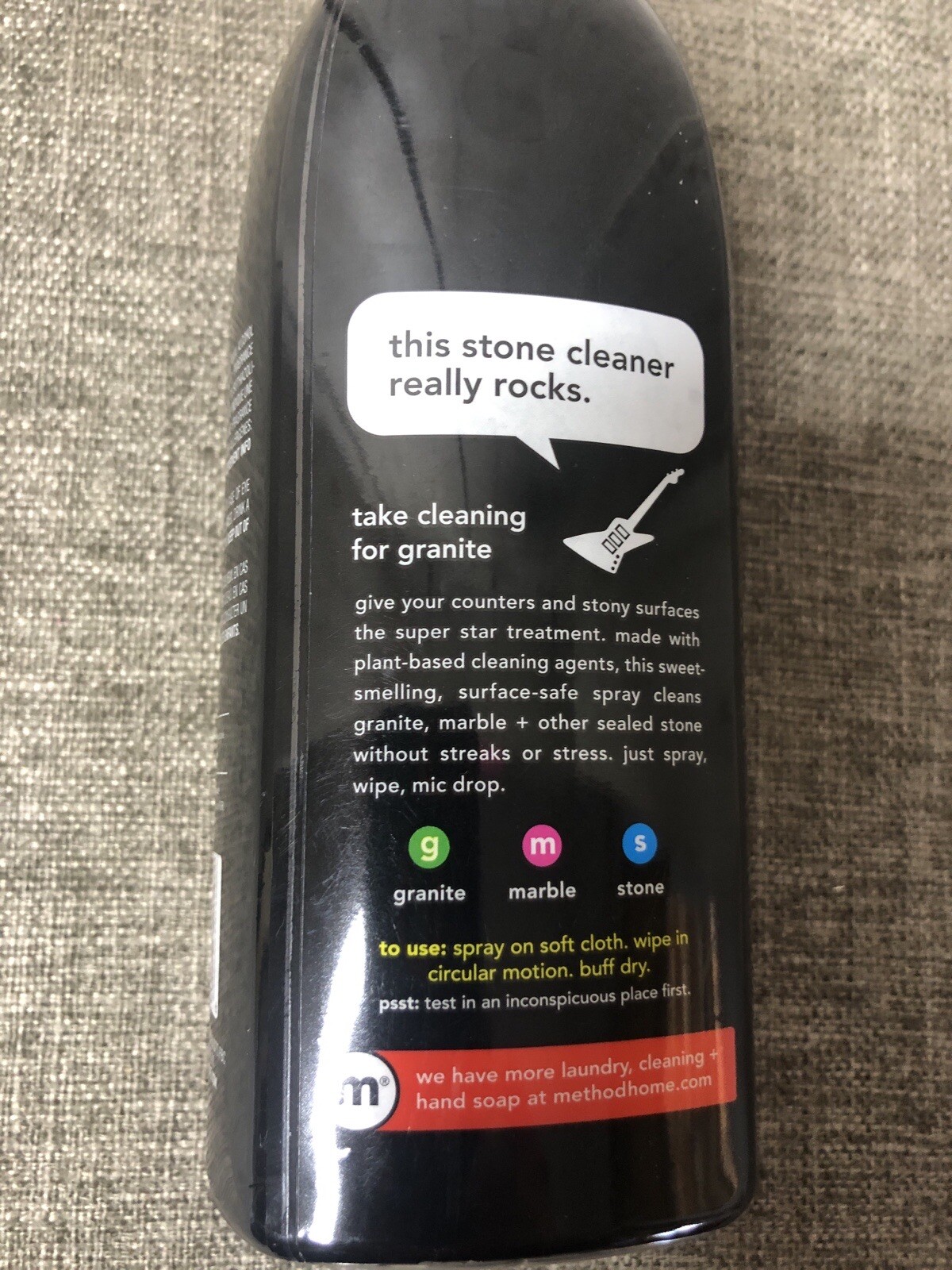 Method Daily Granite Cleaner Apple Orchard Scent 28 oz Spray Bottle