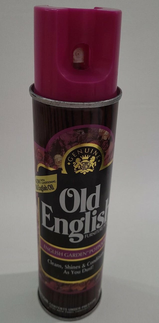 Vintage 1993 Old English Garden Potpourri Furniture Polish Spray Movie Prop HTF