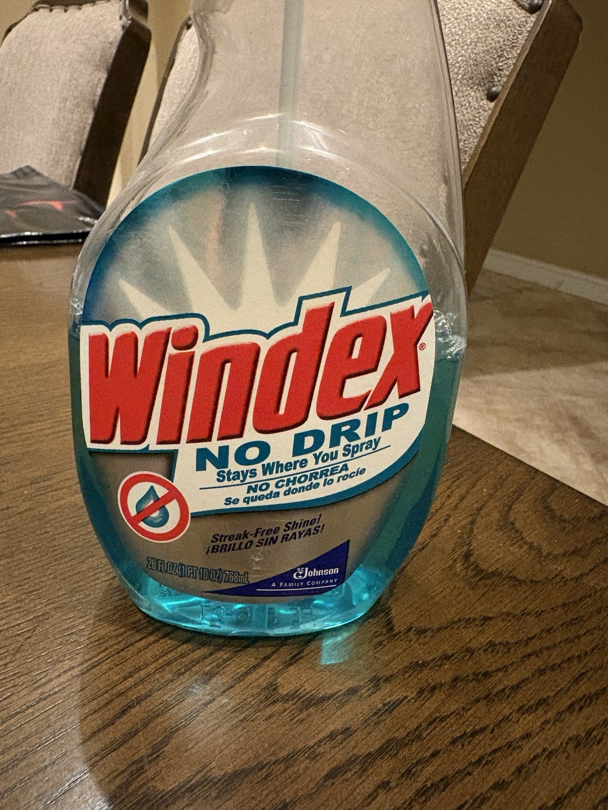 Windex No Drip 40% Full 26 Fl Oz Discontinued Bottle
