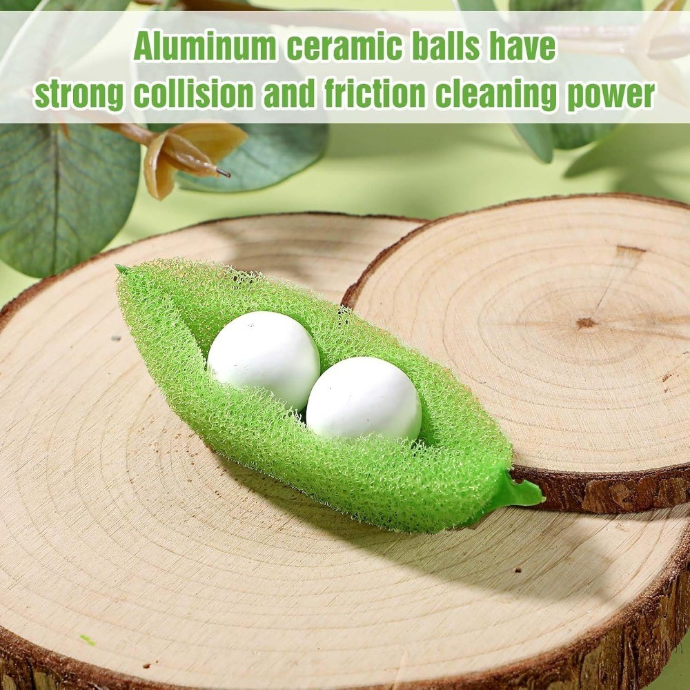 Magic Beans Bottle Cleaning Sponge Reusable Heat Resistant Scrubber for Small