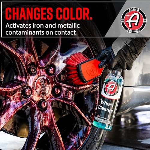 Adam’s Polishes Wheel Cleaner 16oz – Tough Wheel Cleaning Assorted Sizes