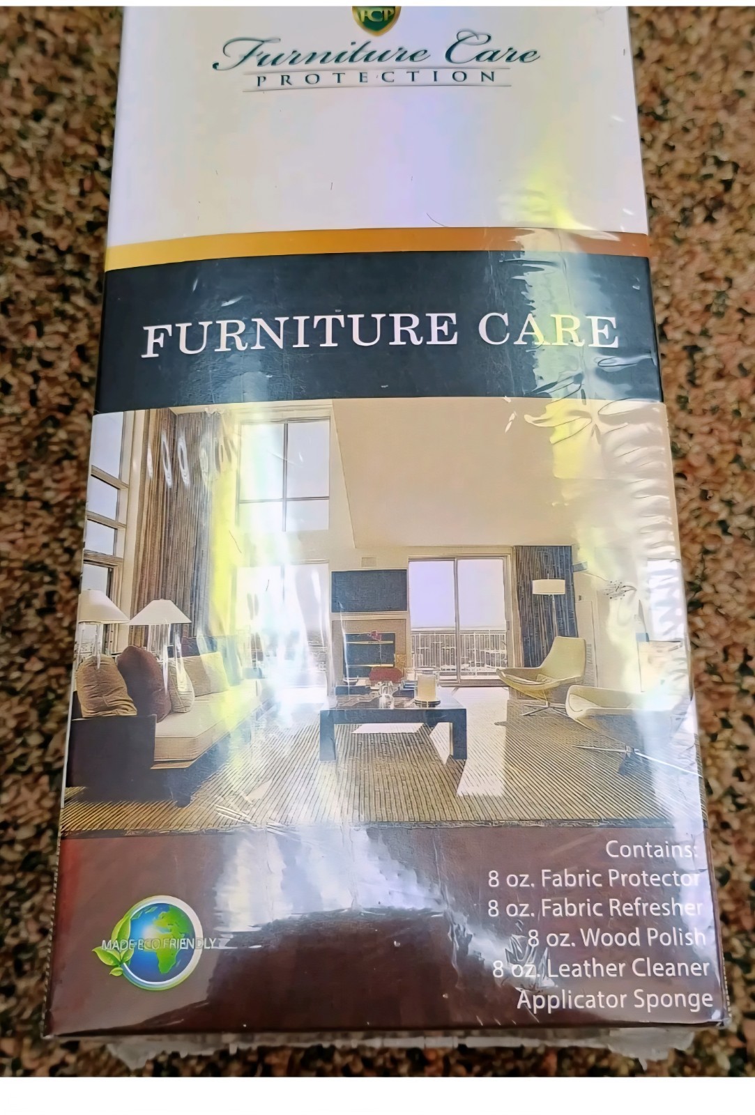 FCP Furniture Care Protection Kit Leather Fabric Wood New Sealed