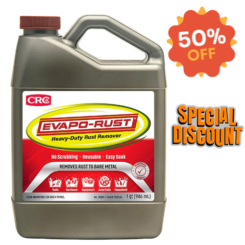 Heavy-Duty Rust Remover Reusable Acid-Free Non-Corrosive – 32 oz