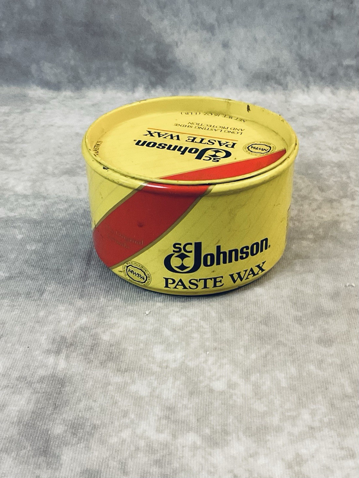 SC JOHNSON PASTE WAX 16 OZ ORIGINAL FORMULA 1988 OLD STOCK