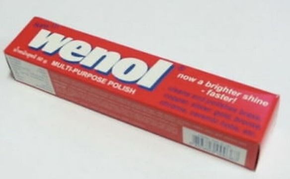 Wenol Metal Polishing Cream Cleans&polishes Brass Copper Stainless Steal Chrome