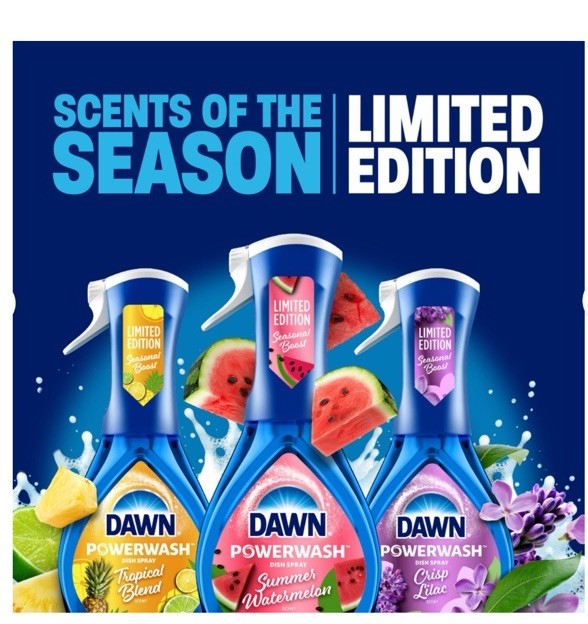 Dawn Powerwash Dish Spray Limited Edition 3 Pack Spring Bundle