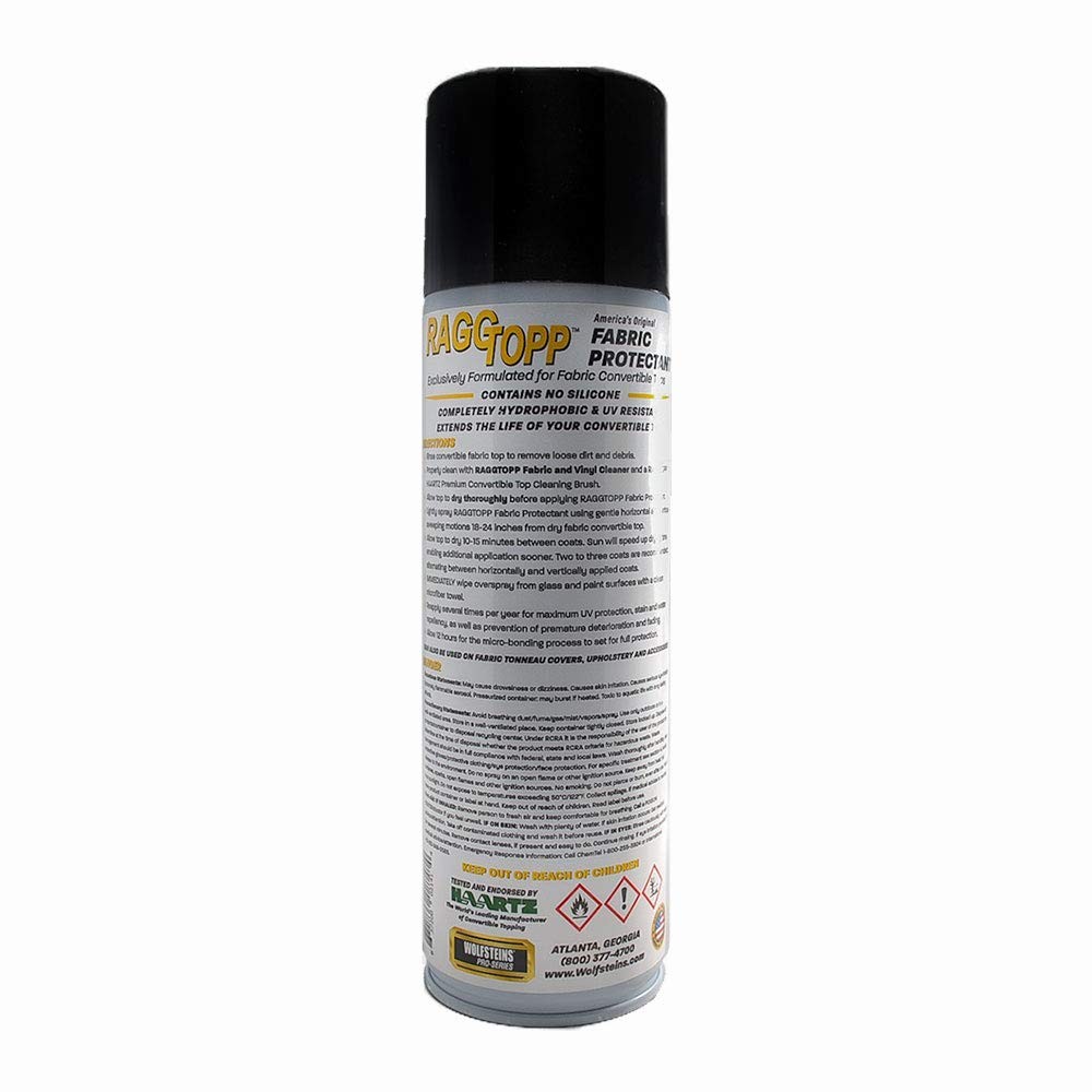 Convertible Top Fabric Protectant RaggTopp 2141 Car Fabric Protector Treatment