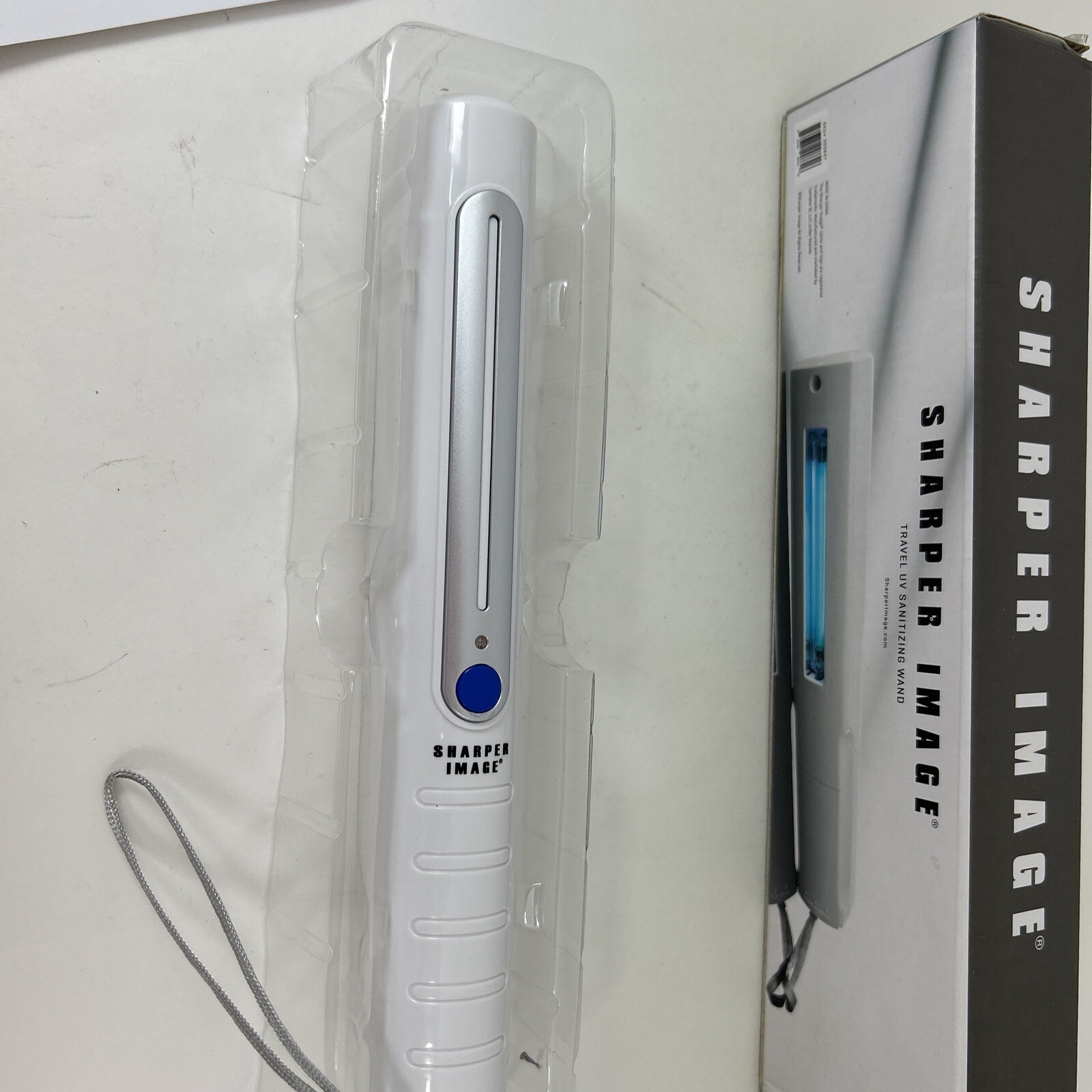 Sharper Imagine Travel Sanitizing Wand New Opened Box