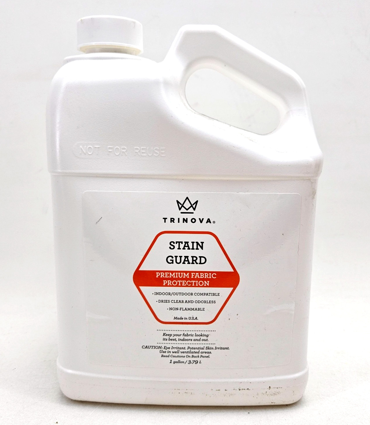TriNova 1Gal Non-Aerosol Stain Guard Fabric Protection Spray for Upholstery USA