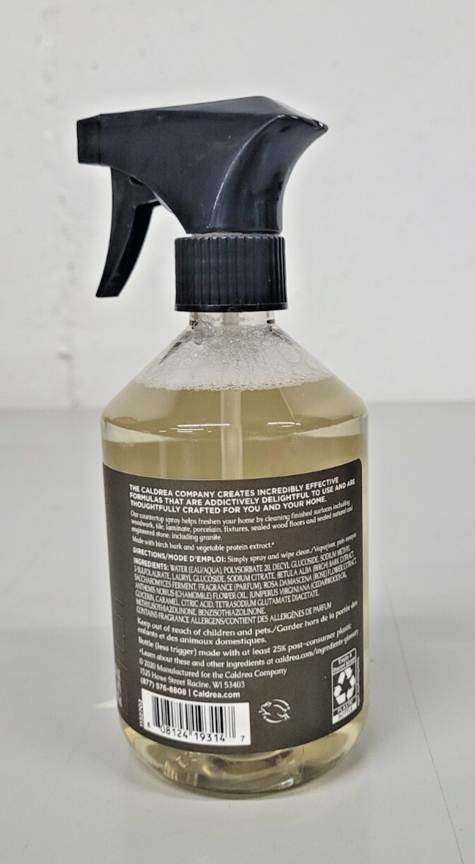 Caldrea Multi-surface Countertop Spray – Rosewater Driftwood – DISCONTINUED