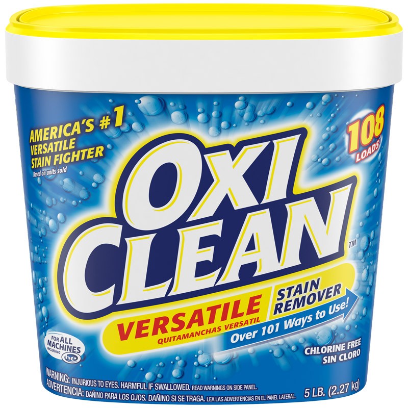 OxiClean 51650 Off-White Versatile Stain Remover Powder 5 lbs. (Pack of 4)