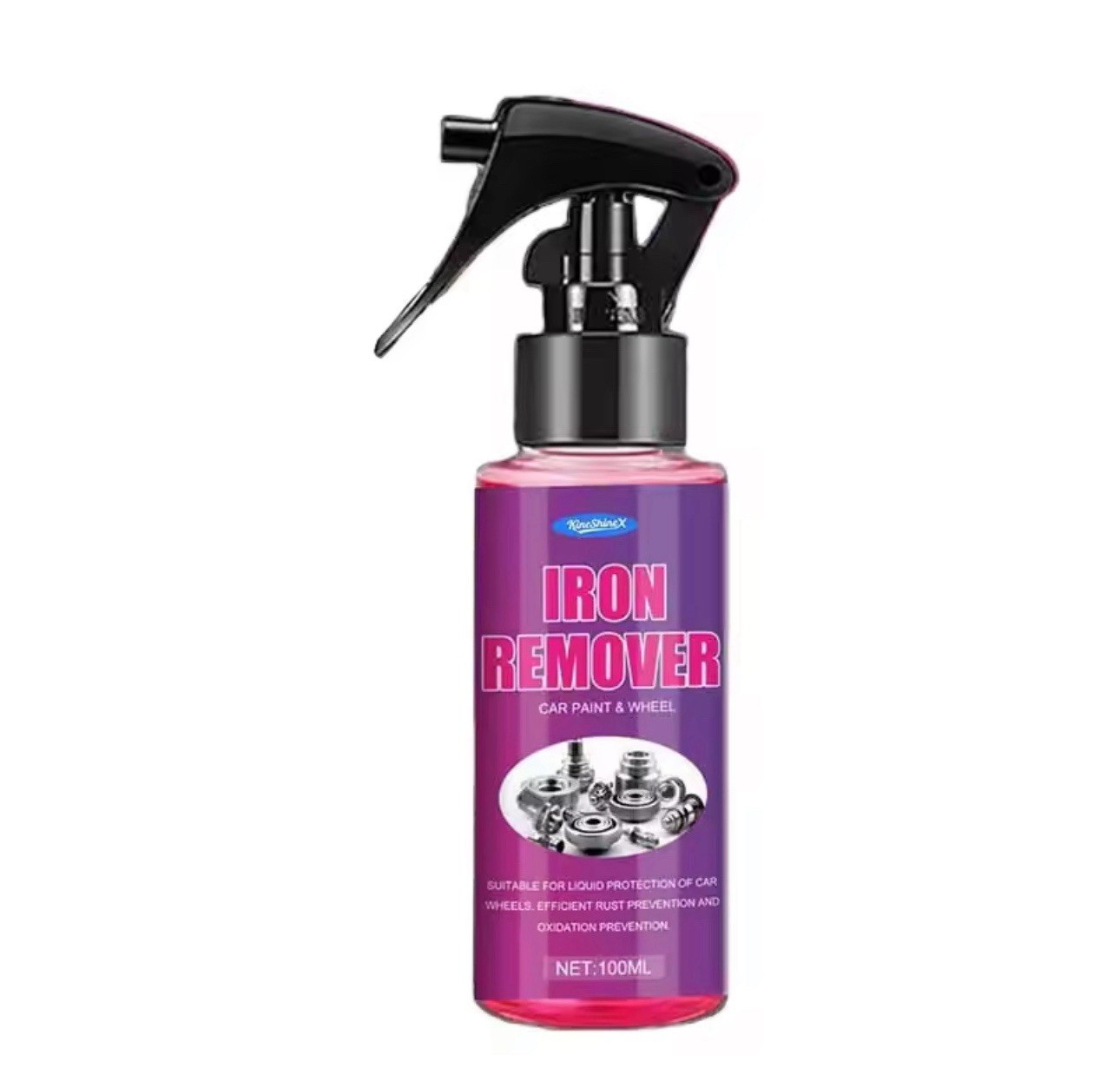 Rust Remover Spray 100ml Metal Cleaner Iron Rust Stain Removal Solution