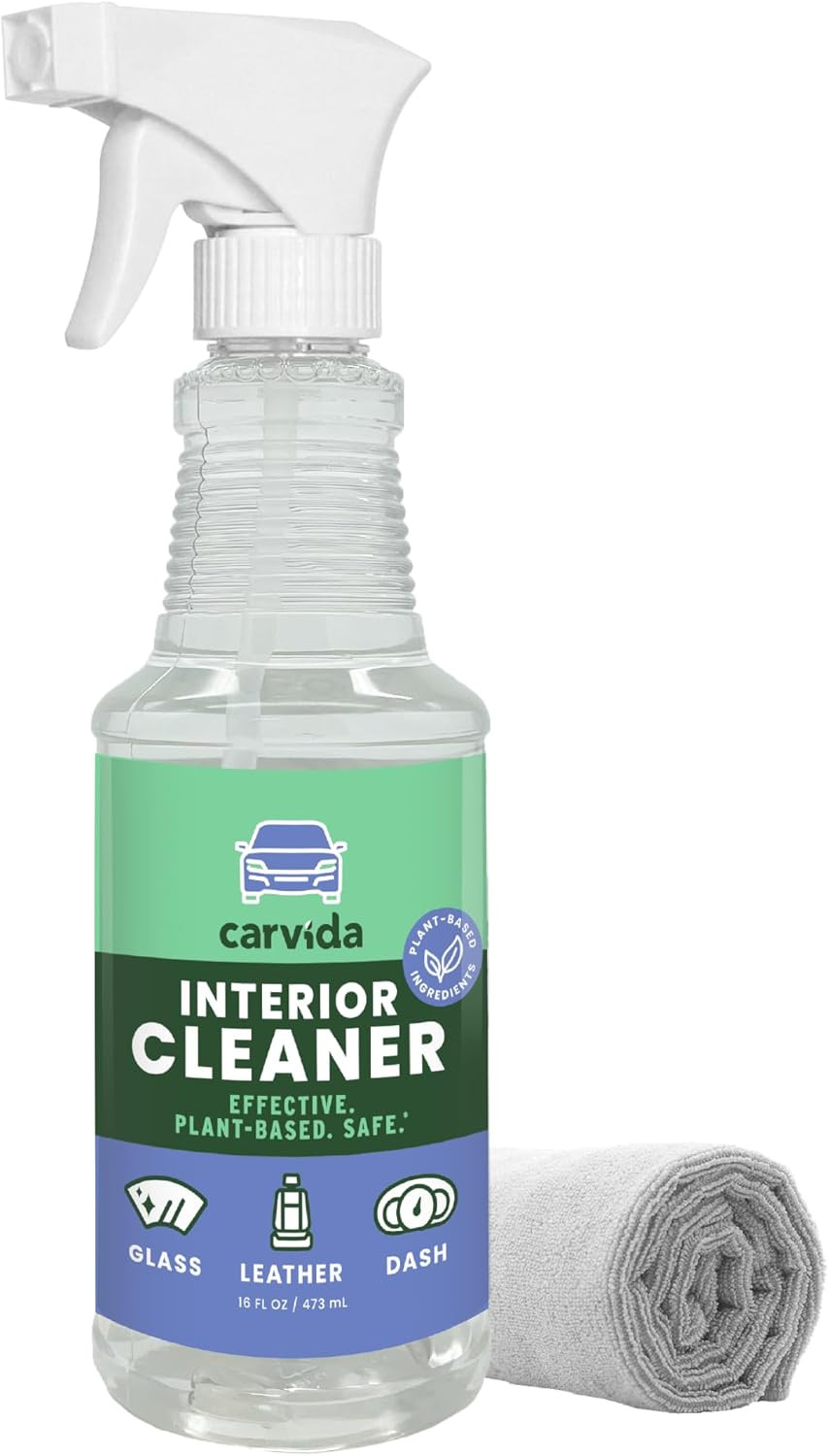Interior Cleaner, All-Purpose Car Cleaning Spray, Natural Grapefruit Scent, 16Oz