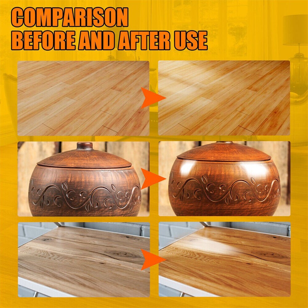 1/4PK Wood Seasoning Beewax Complete Solution Furniture Care Beeswax Nature 80G