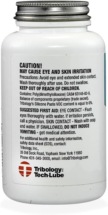 TSG Universal Auto Care Silicone Paste with Brush, 8 Oz