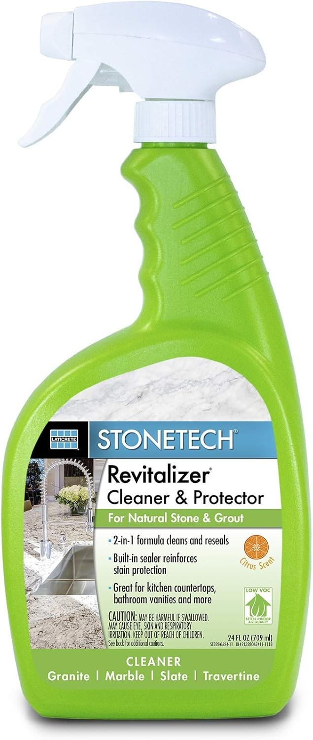 StoneTech Revitalizer Cleaner & Protector, 1 Gallon (3.785L) Bottle, Citrus Scen