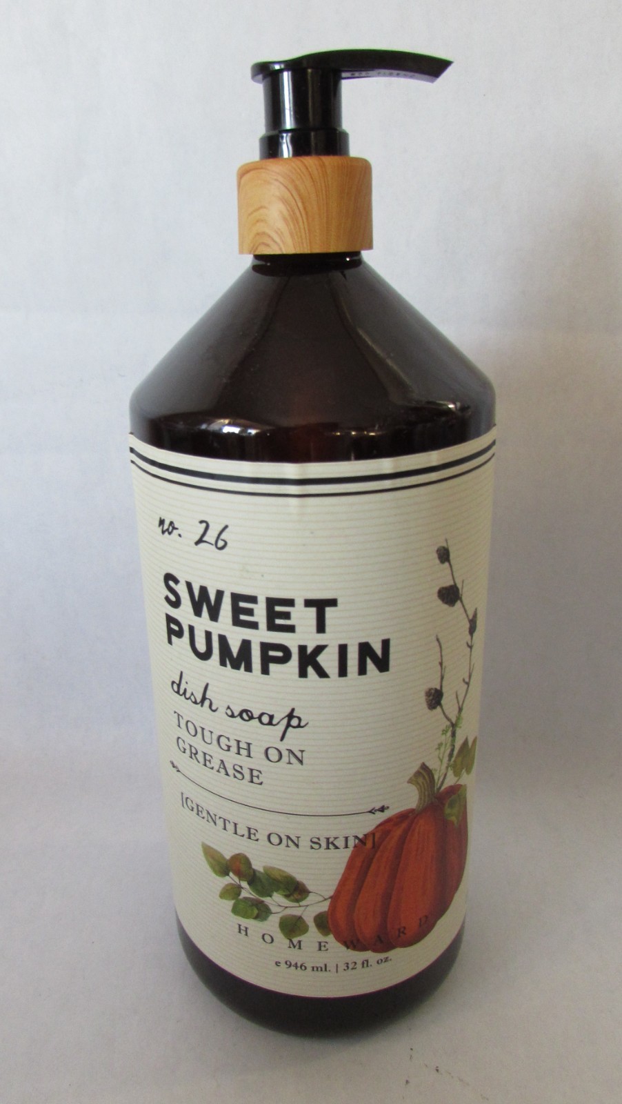 Home & Body Company Liquid Scented Sweet Pumpkin Dish Soap Halloween FALL 32oz