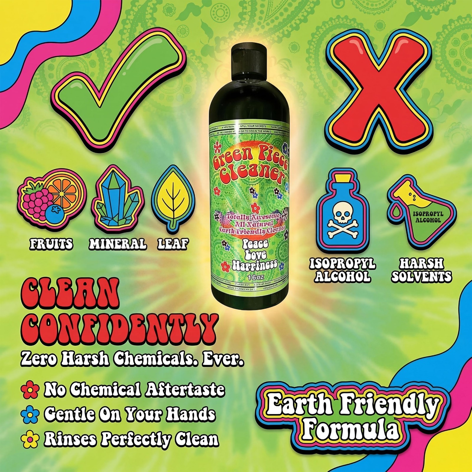 All-Natural Glass Cleaner – Eco-Friendly Multi-Purpose Cleaner for Metal & Ceram