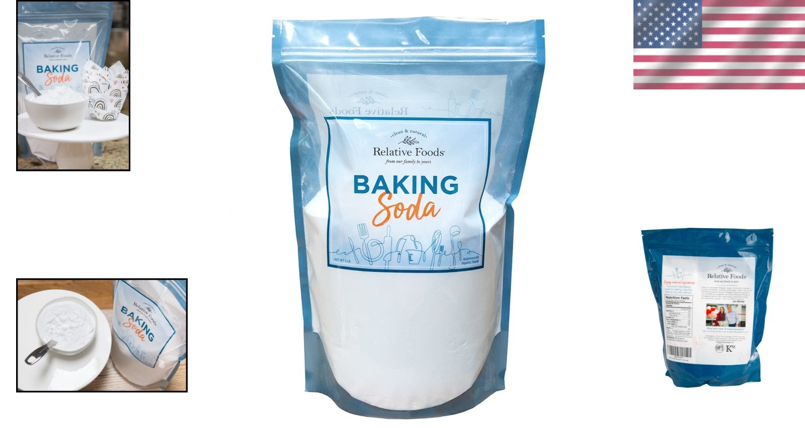 Versatile Cleaning Baking Soda 5 lb