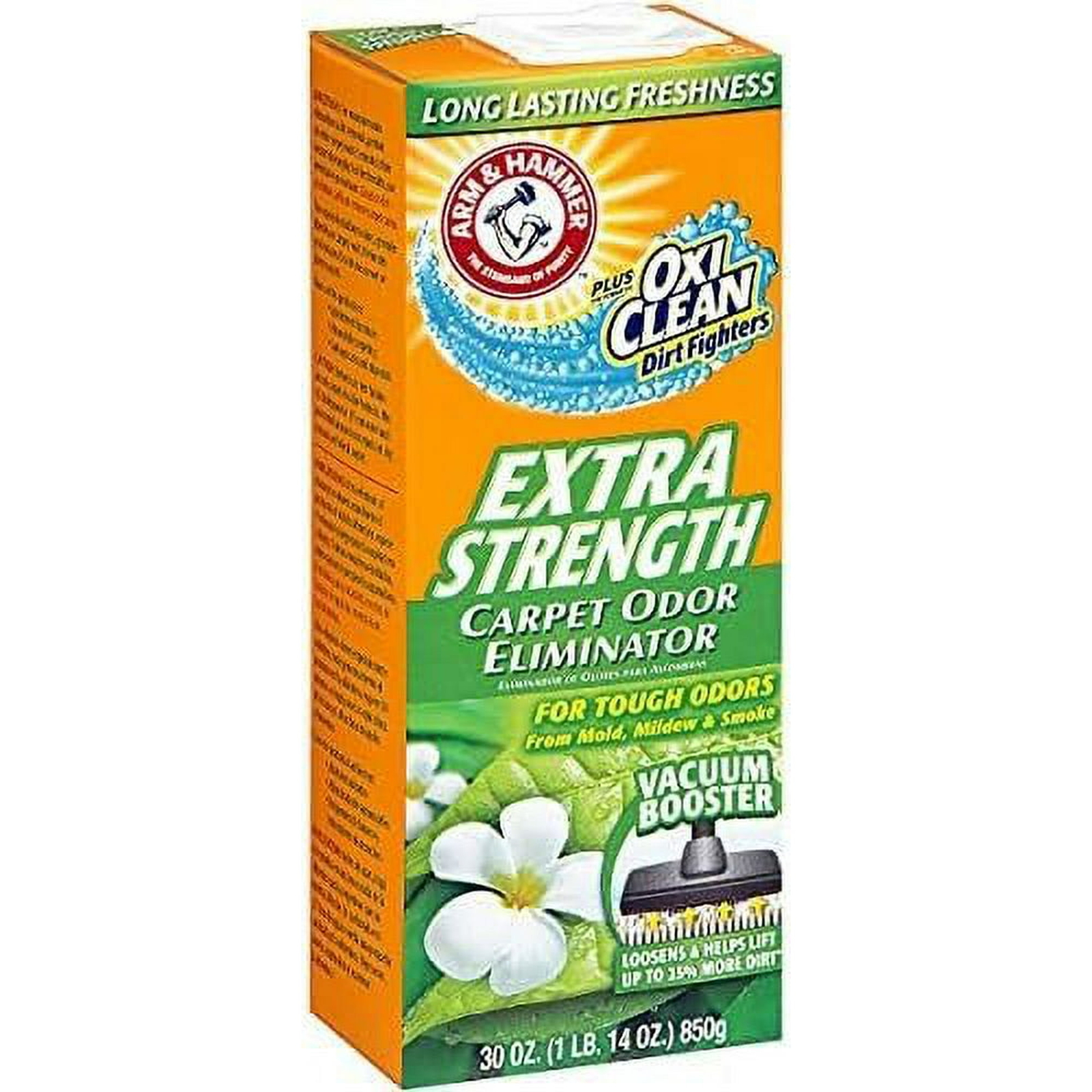 ARM & HAMMER (6 PACK, 30 oz Each) Extra Strength Carpet Odor Eliminator,