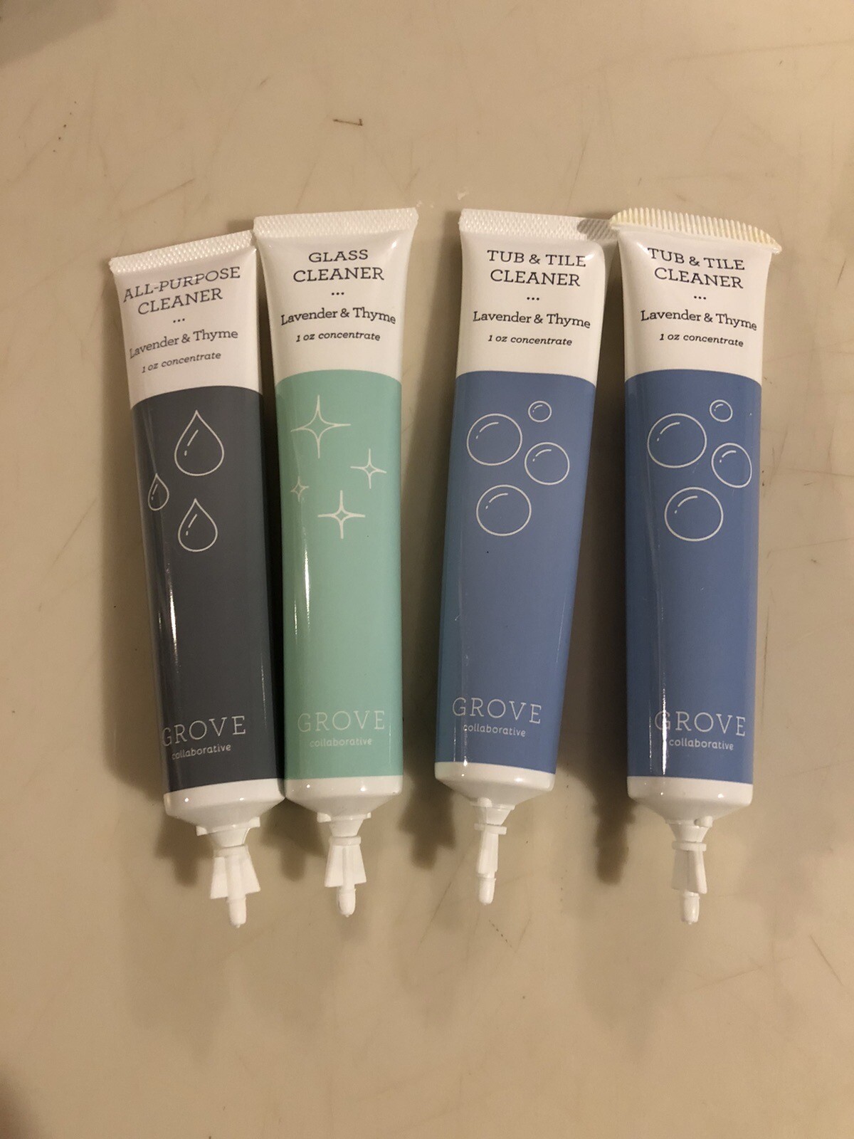 Grove Co Tub and Tile, Glass, All Purpose Cleaner Concentrate Lavender Non Toxic