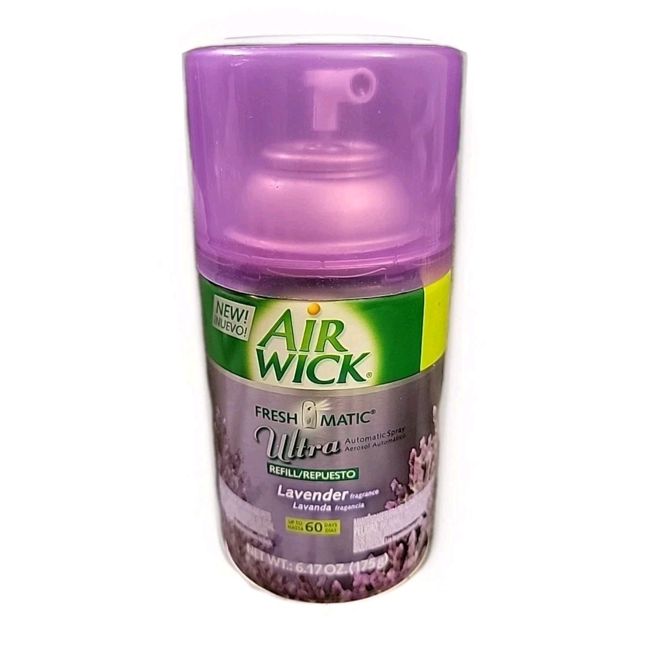 Air Wick Freshmatic Ultra Auto Spray Refill New Lavender Fresh 60day 6.17 Oz