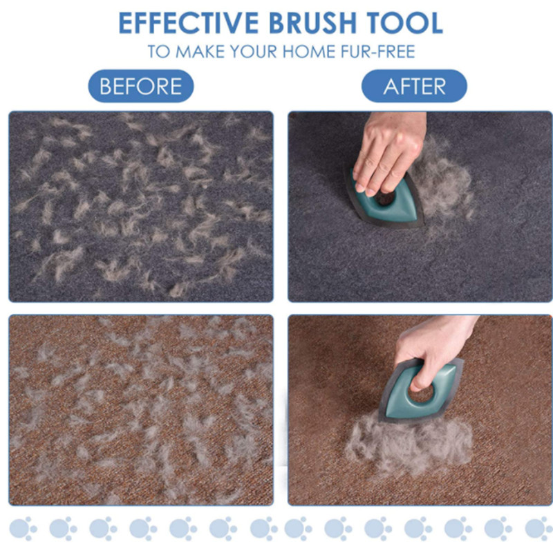 Pet Hair Remover Brush Mini Detailer Tool,For Cleaning Carpets,Sofas,Car cushion