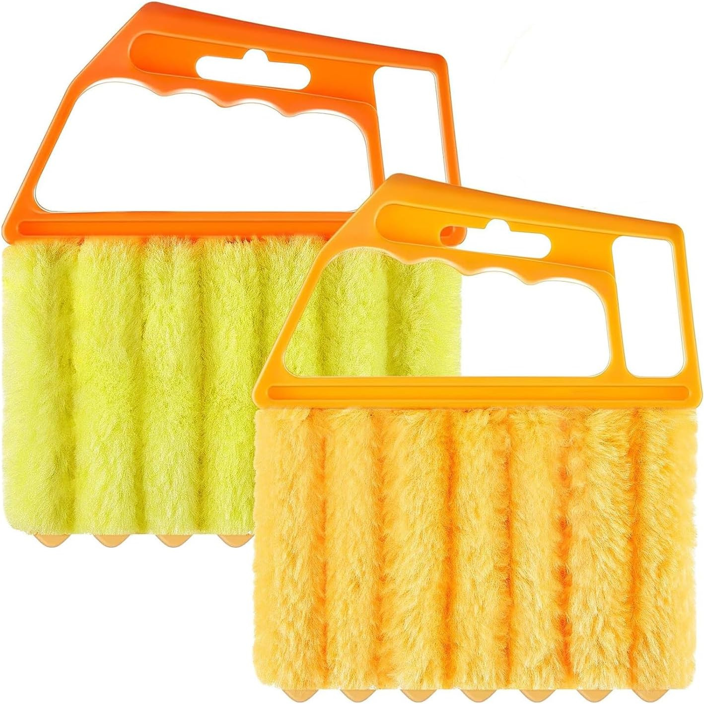 2 Pcs Blind Cleaner Duster Tool for Window Blinds Wood Mini Brush Cleaner
