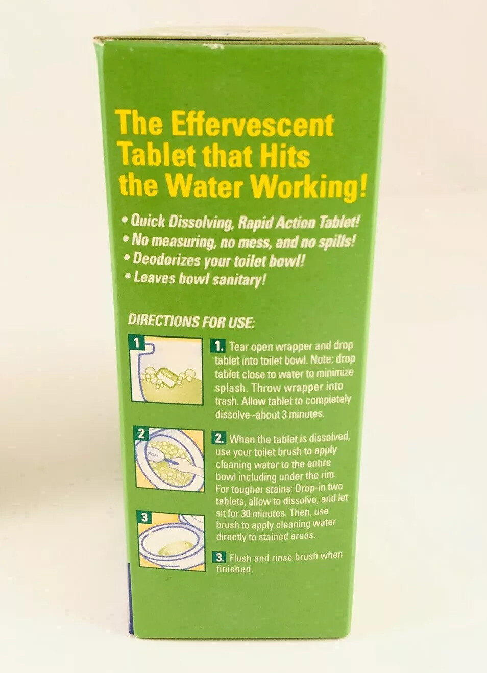Lot Of 2! Scrubbing Bubbles Fizz-Its 10 Toilet Tablets Fresh Citrus Discontinued