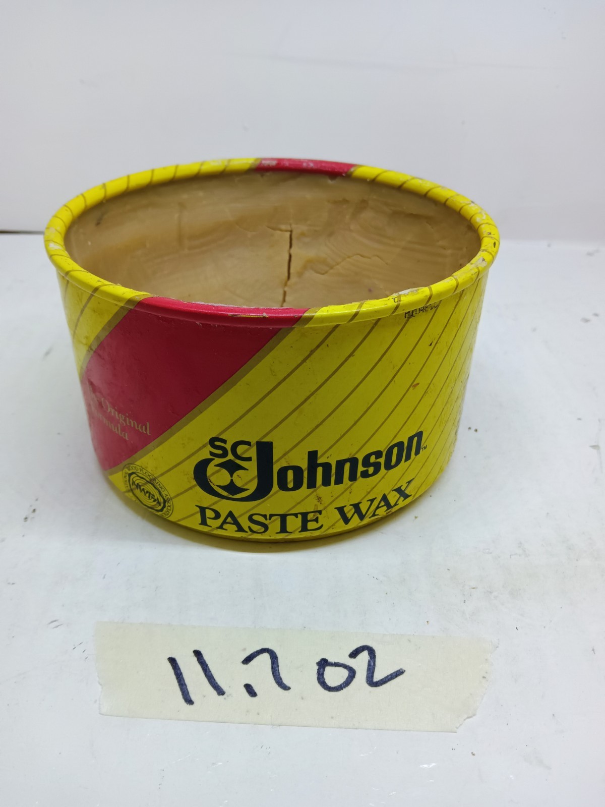 SC Johnson Paste Wax 16 Oz Original Formula Discontinued 11.7 Ounces