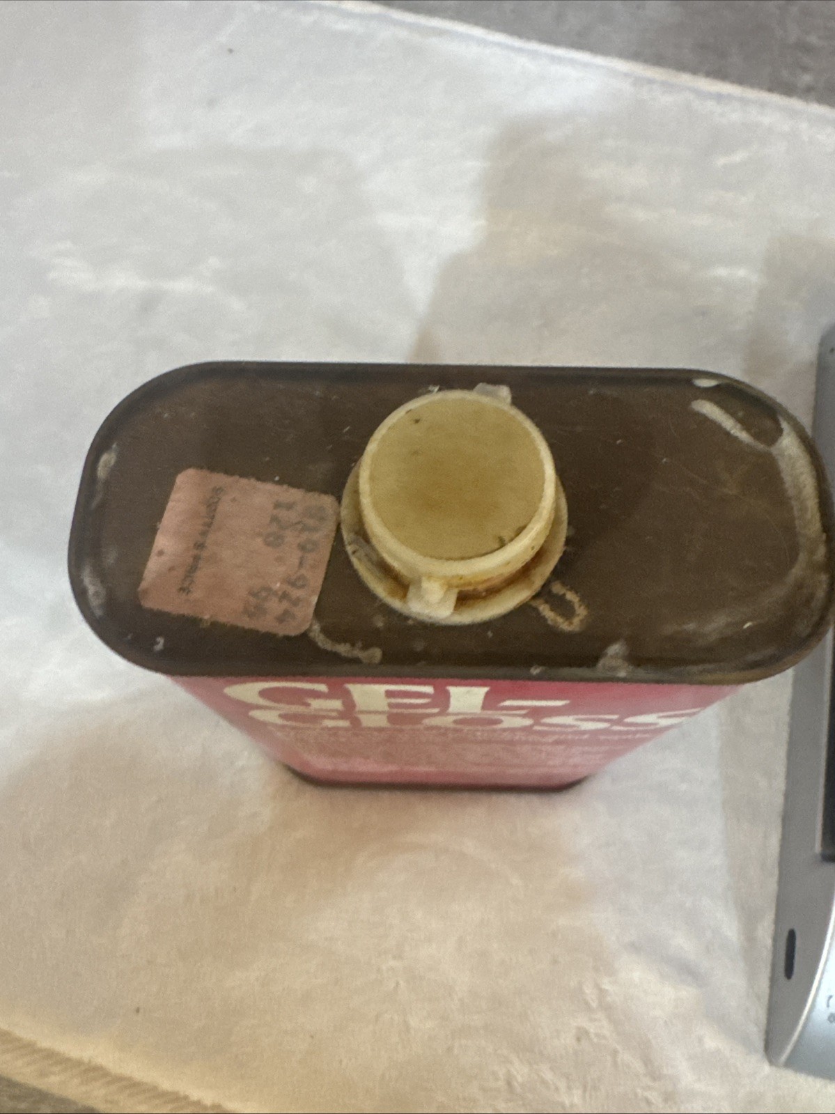 VTG Original Formula Gel-Gloss 16 oz. Fiberglass Boat Cleaner Tin Near Full