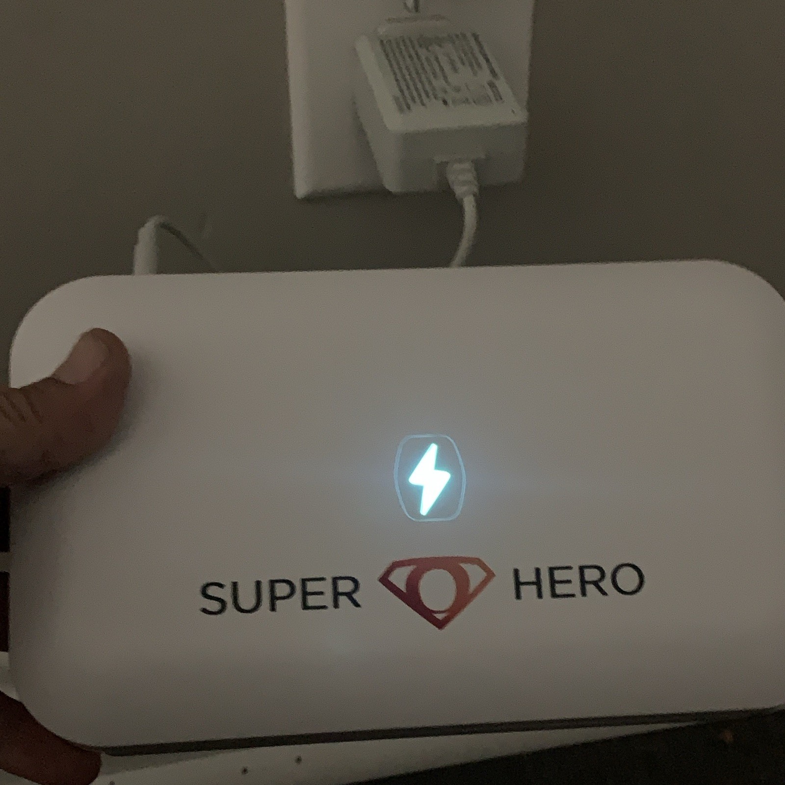 SUPER HERO UV Light Sterilizer Box w/ Power Adapter, MPN GTA62-0502100US