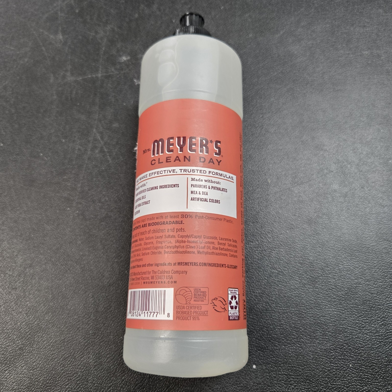 Mrs Meyers Clean Day Dish Soap Limited Edition Scent Fall Leaves 16 fl oz