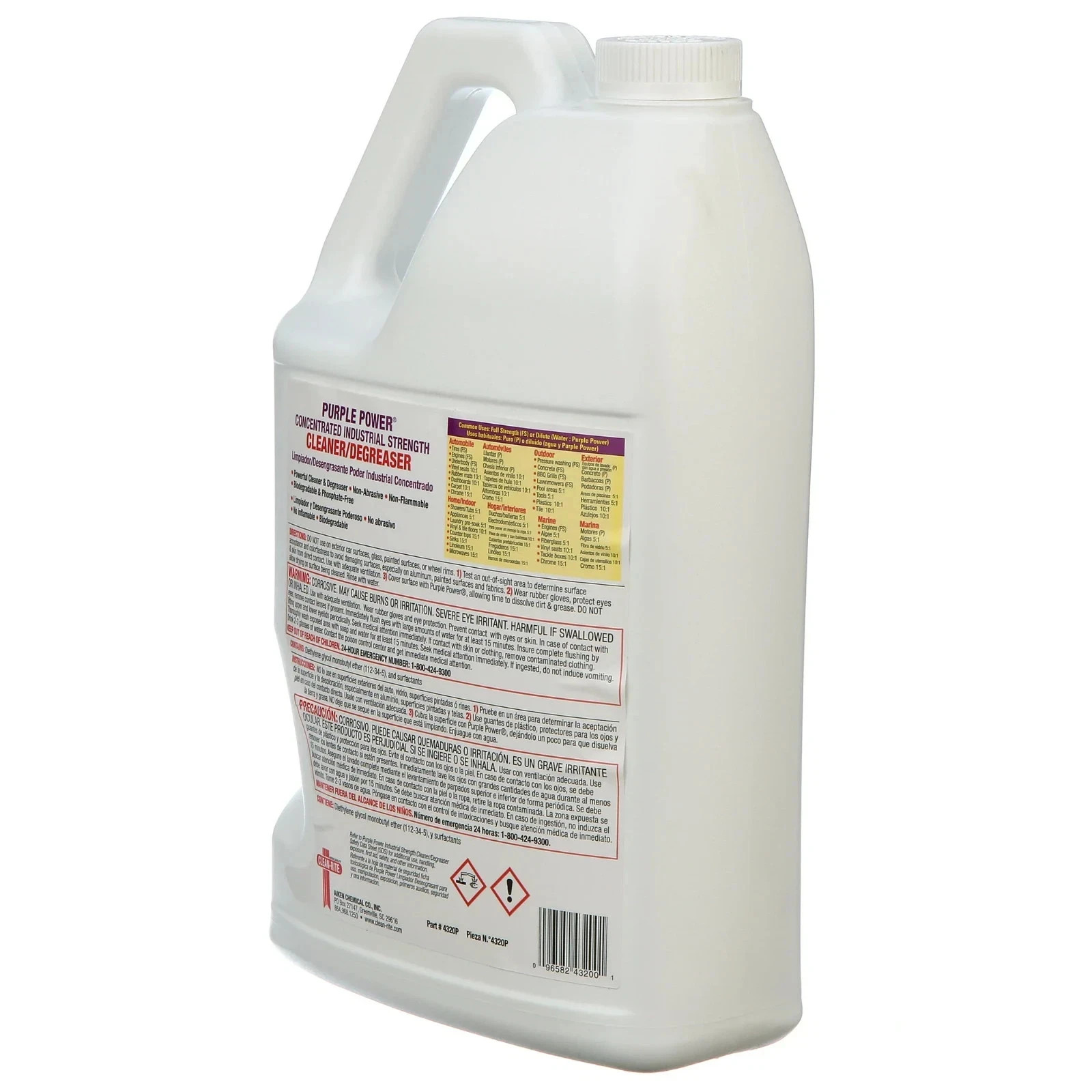 Purple Power Degreaser Powerful Cleaner, 1 Gallon Free Shipping
