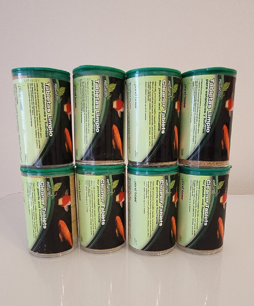 8 Packs (32 tablets) of Pond Boss Pond Fountian Cleaner Tablets