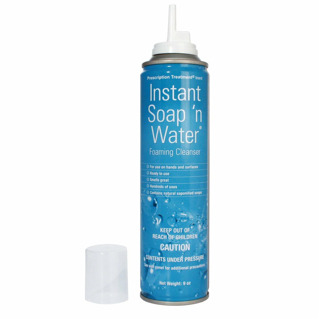 Instant Soap ‘n Water Foaming Cleanser Cleans Dirt Oil Grease – 9oz by BASF