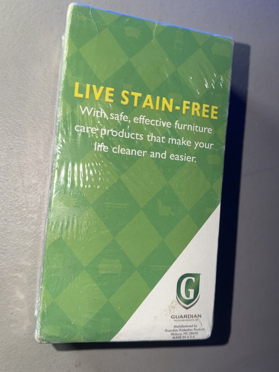 Bob’s Furniture Care Kit – New Sealed Box Made In USA Eco-Friendly Green