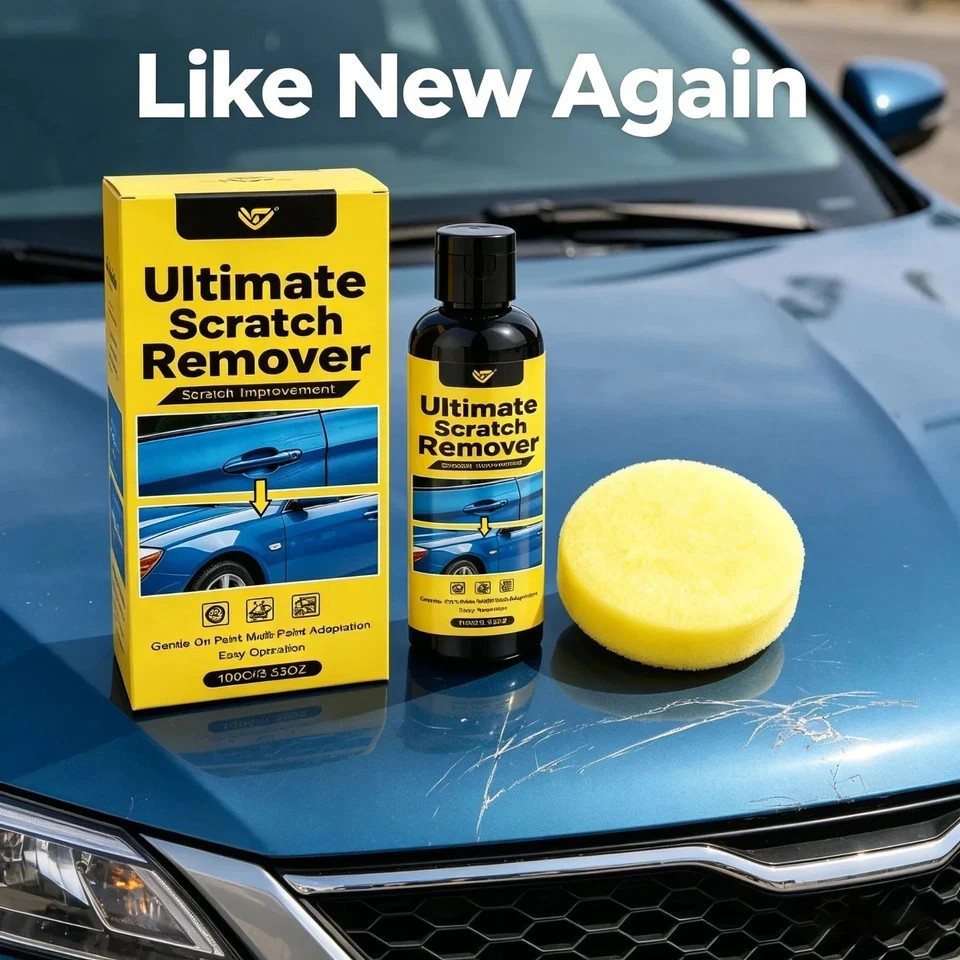 NanoPolix Scratch Remover – Eliminate All Car Scratches In 60 Seconds, Nano Poli