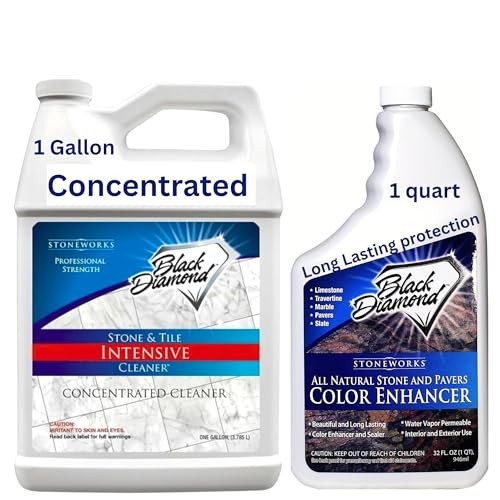 Black Diamond Stone Cleaner & Color Enhancer 2-Pack Gallon Quart