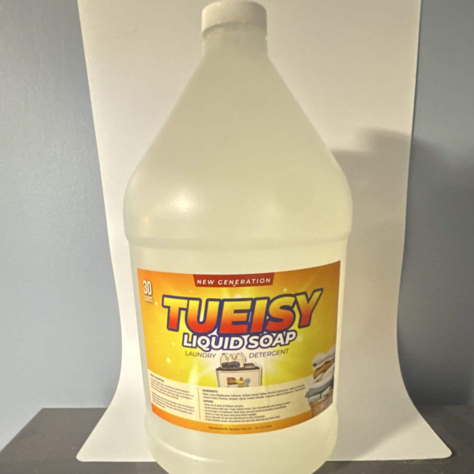 Tueisy Liquid Laundry Detergent 30 Liters