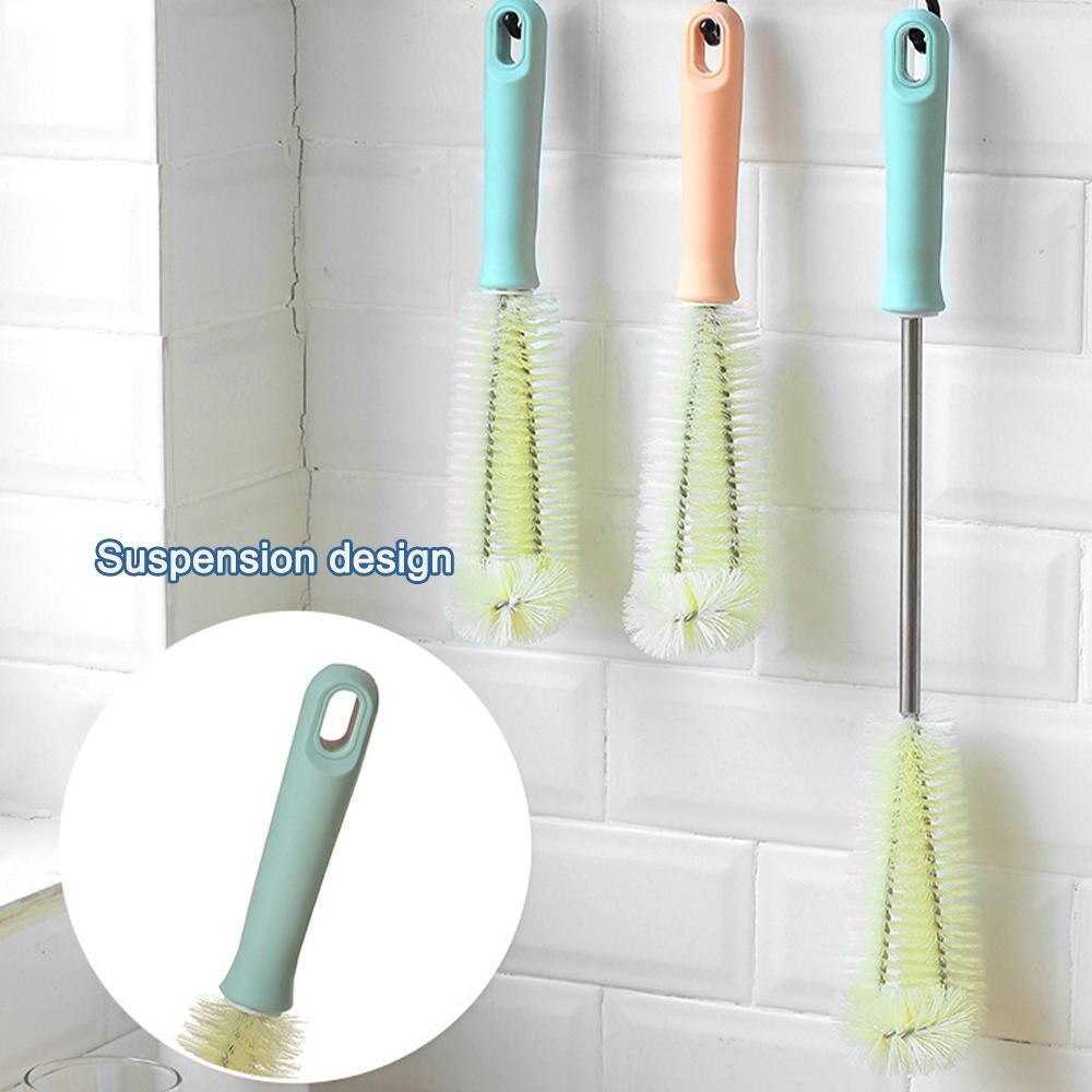 Long Handle Flexible Bottle Cleaning Brush Kitchen Teapot Cleaner Tool