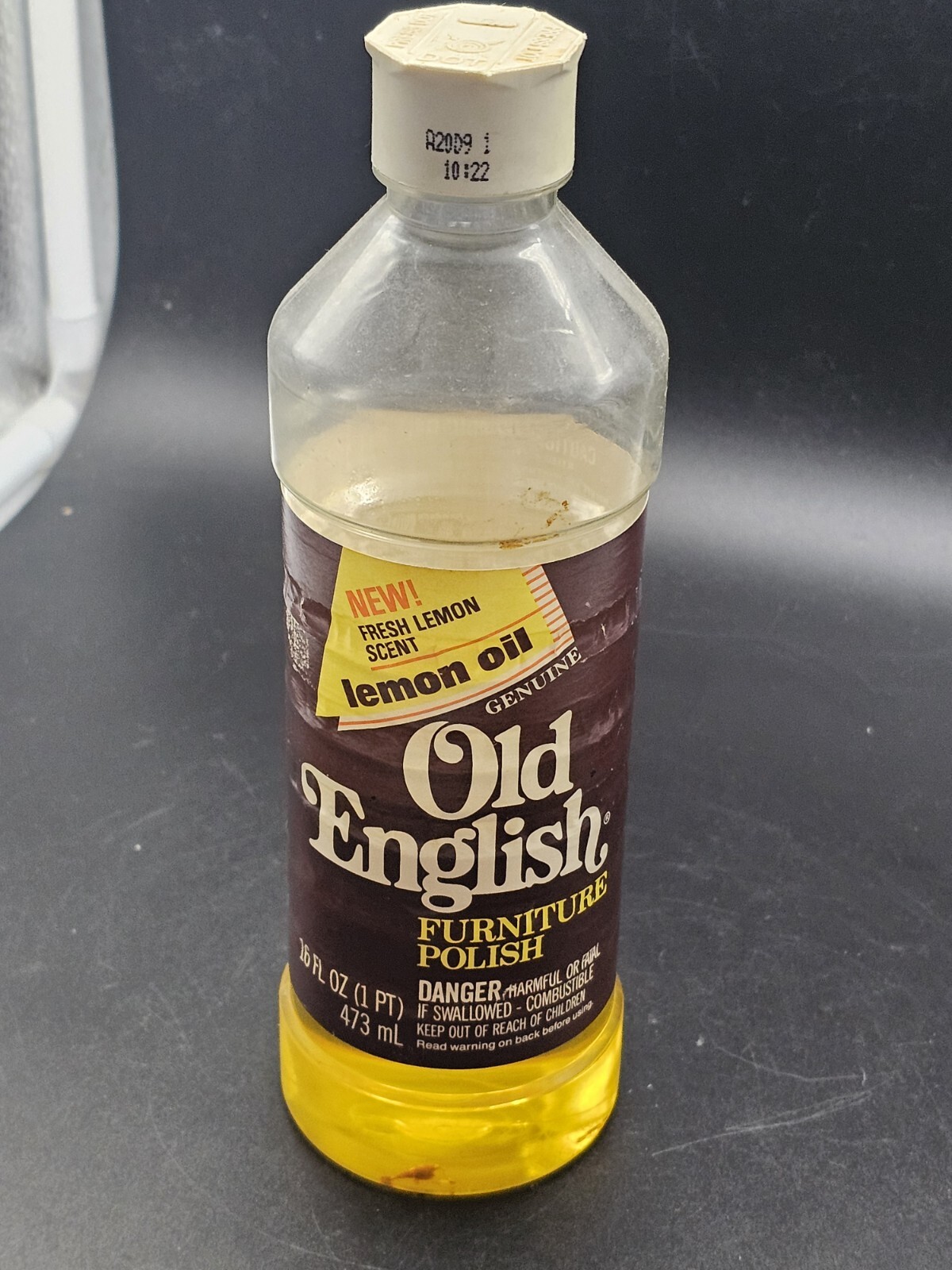 Vtg Old English Lemon Oil Furniture 1988 Polish Wood Conditioner Cleaner 16 Oz.