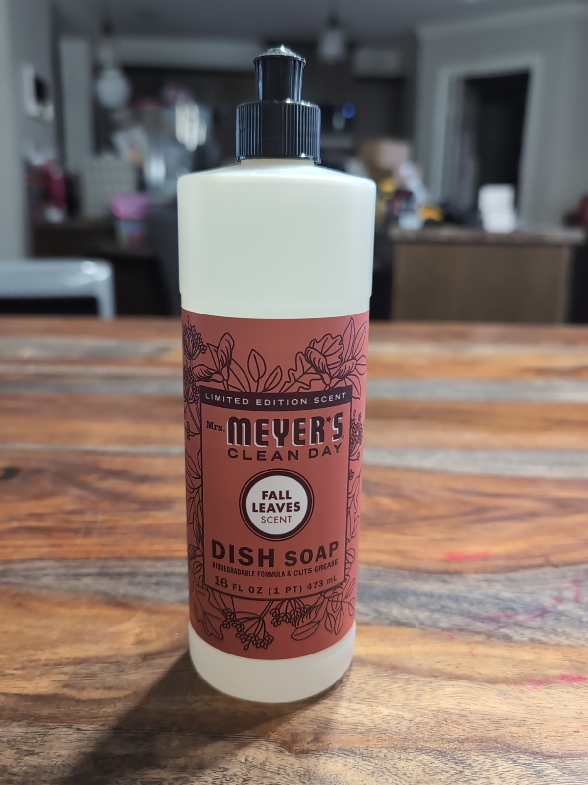Mrs Meyers Clean Day Dish Soap Fall Leaves 16 fl oz-