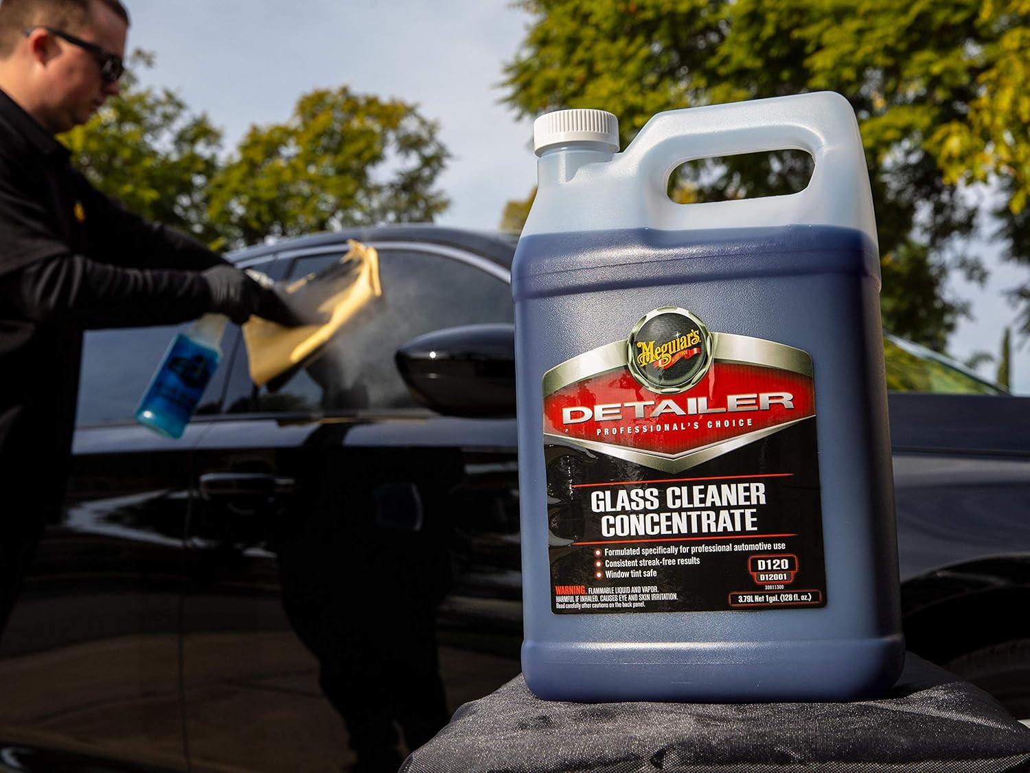 Professional Glass Cleaner Concentrate D12001 – Professional Strength Glass Clea