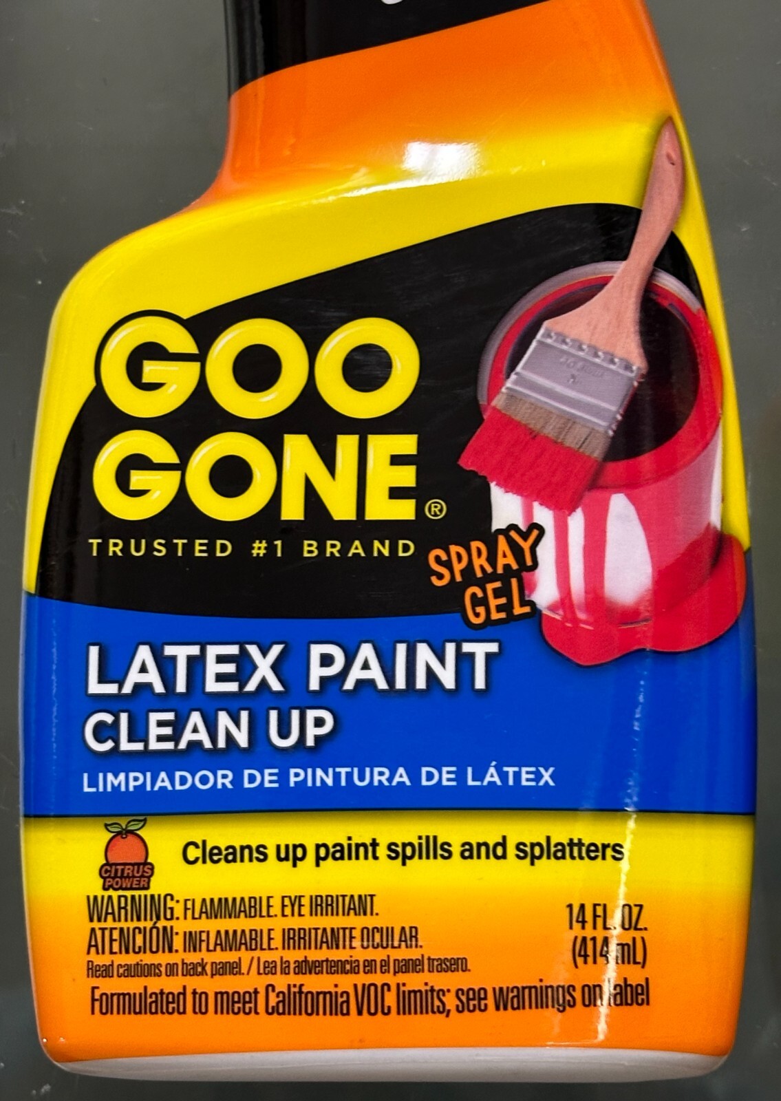 2-Pk~ GOO GONE Latex Paint Spills Splatters Imperfects CLEAN UP Quick Easy Spray
