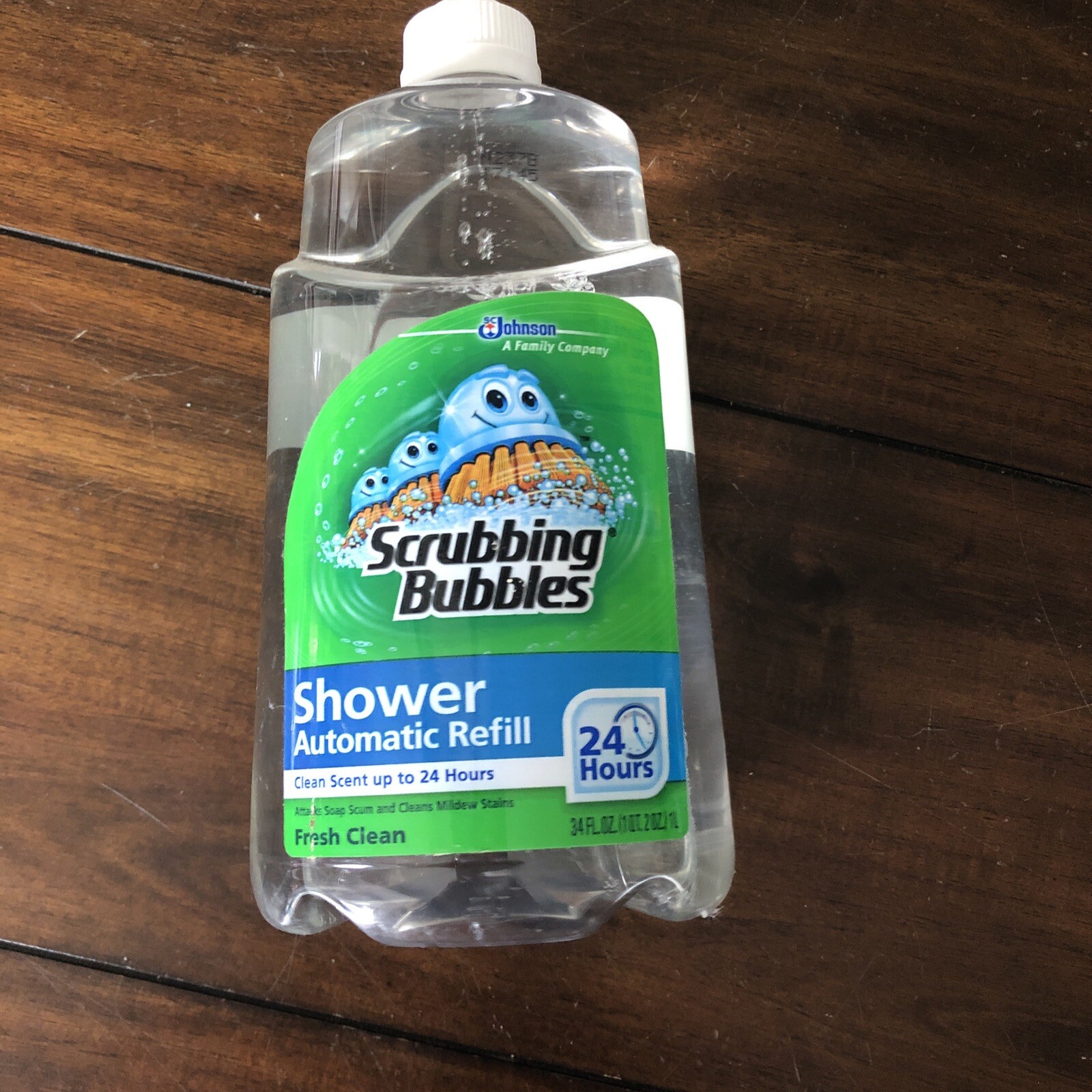 Scrubbing Bubbles Automatic Shower Cleaner Refill 34 oz New Sealed New
