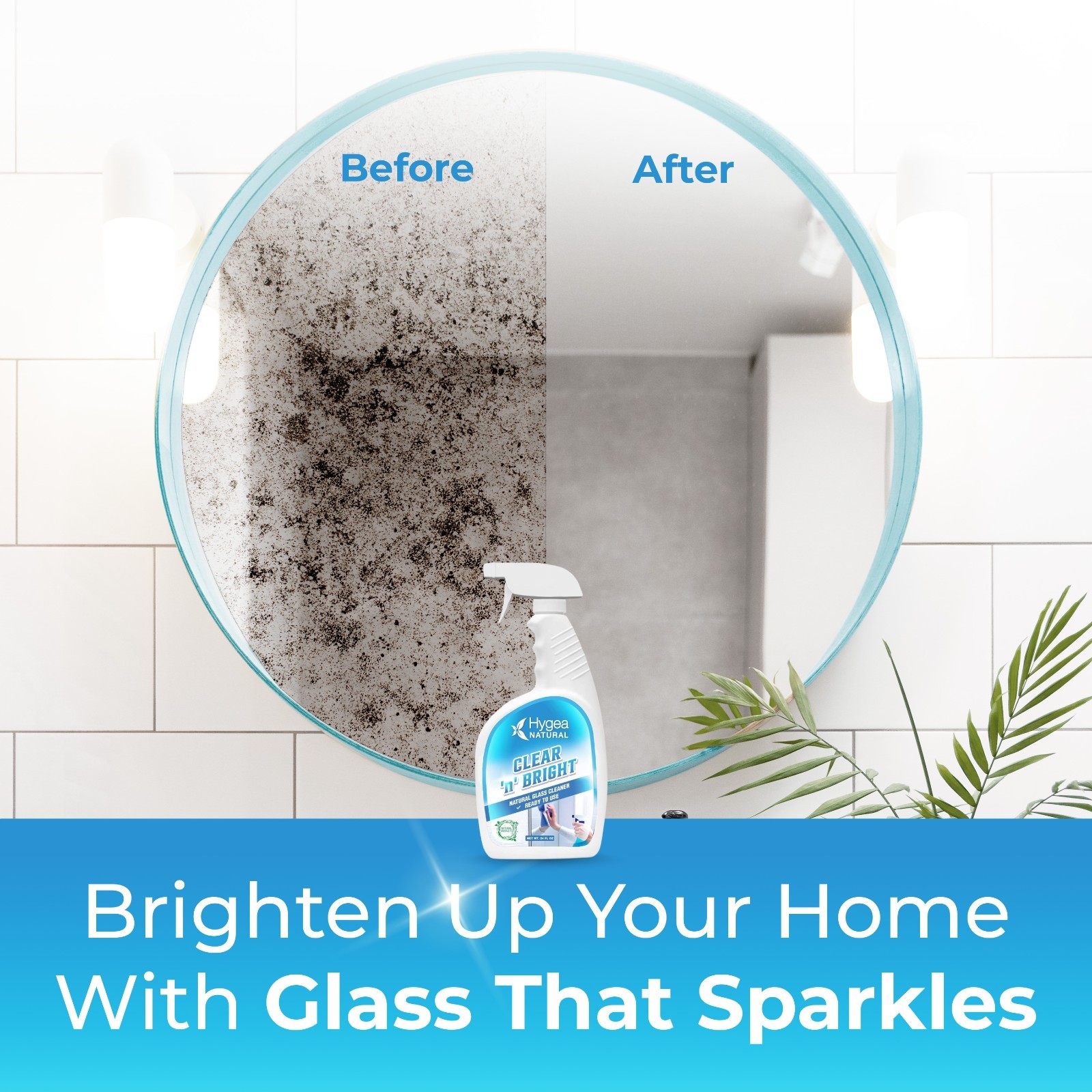 Hygea Natural Clear ‘n’ Bright – Natural Glass Cleaner