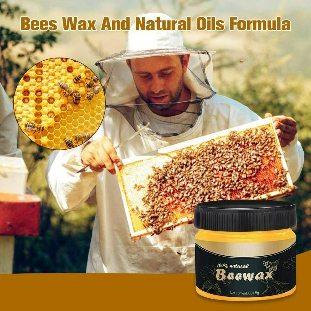 Beeswax Furniture Polish Wood Seasoning Beewax Natural Wood Wax Traditional